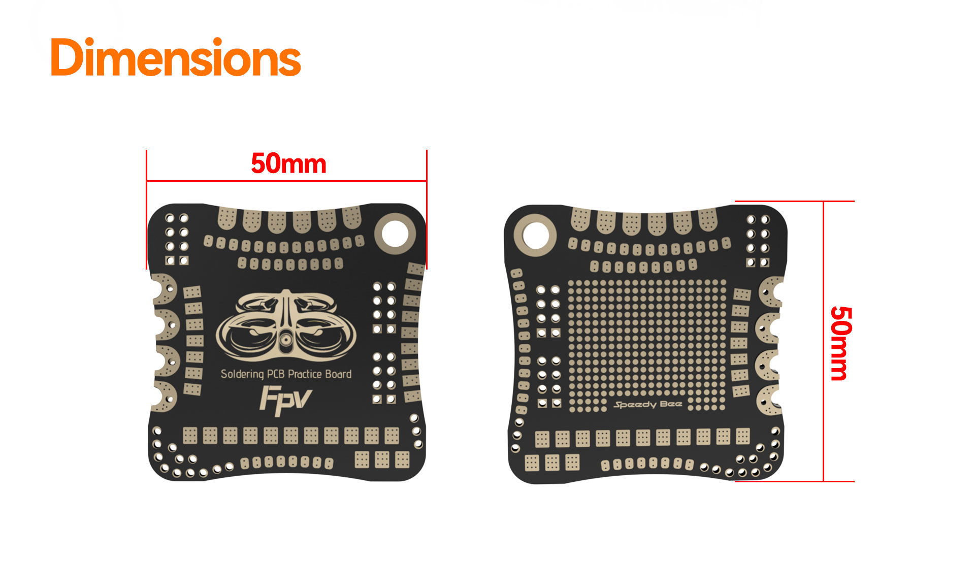 SpeedyBee FPV Soldering Practice Board