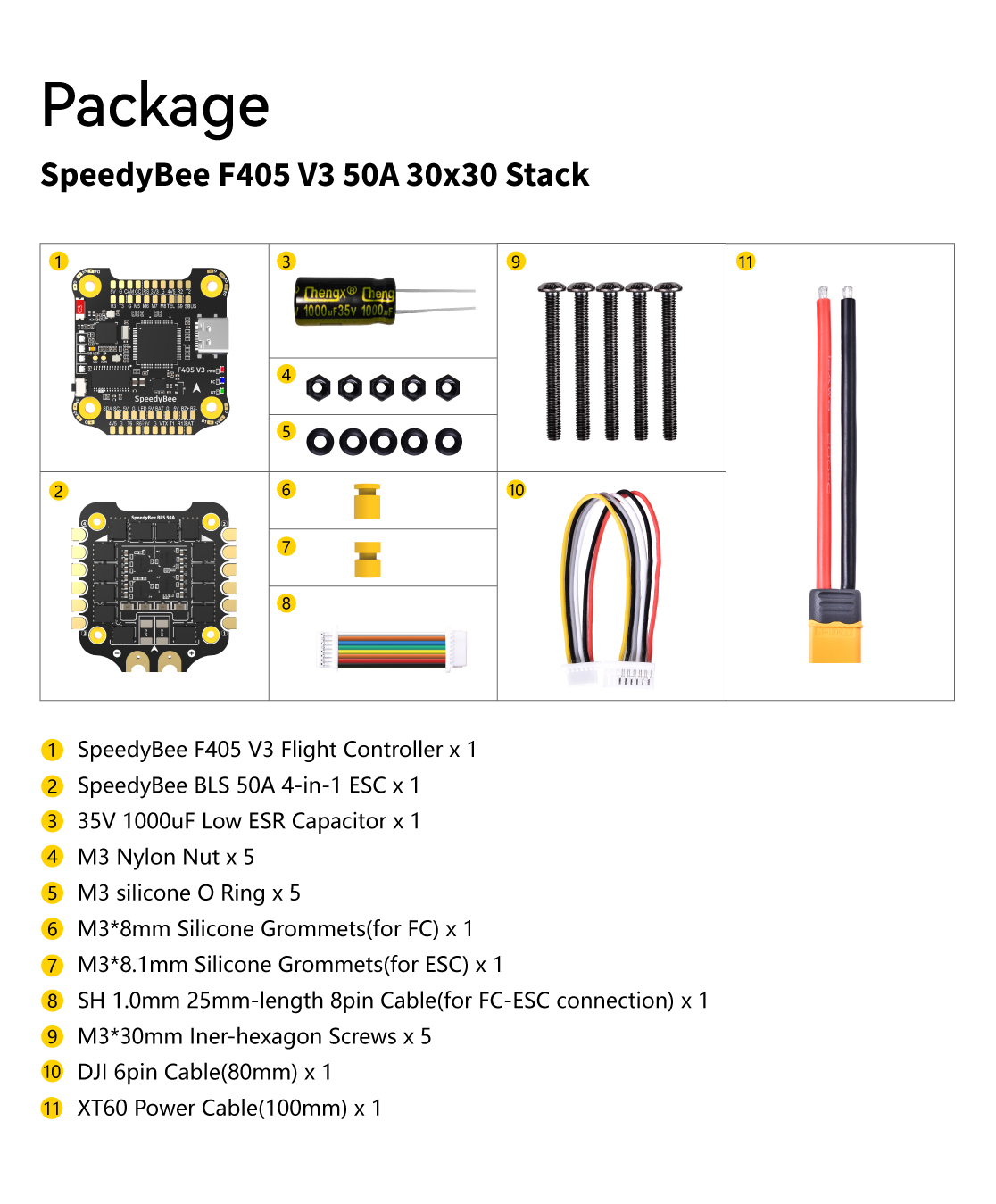 SpeedyBee F405 V3 STACK