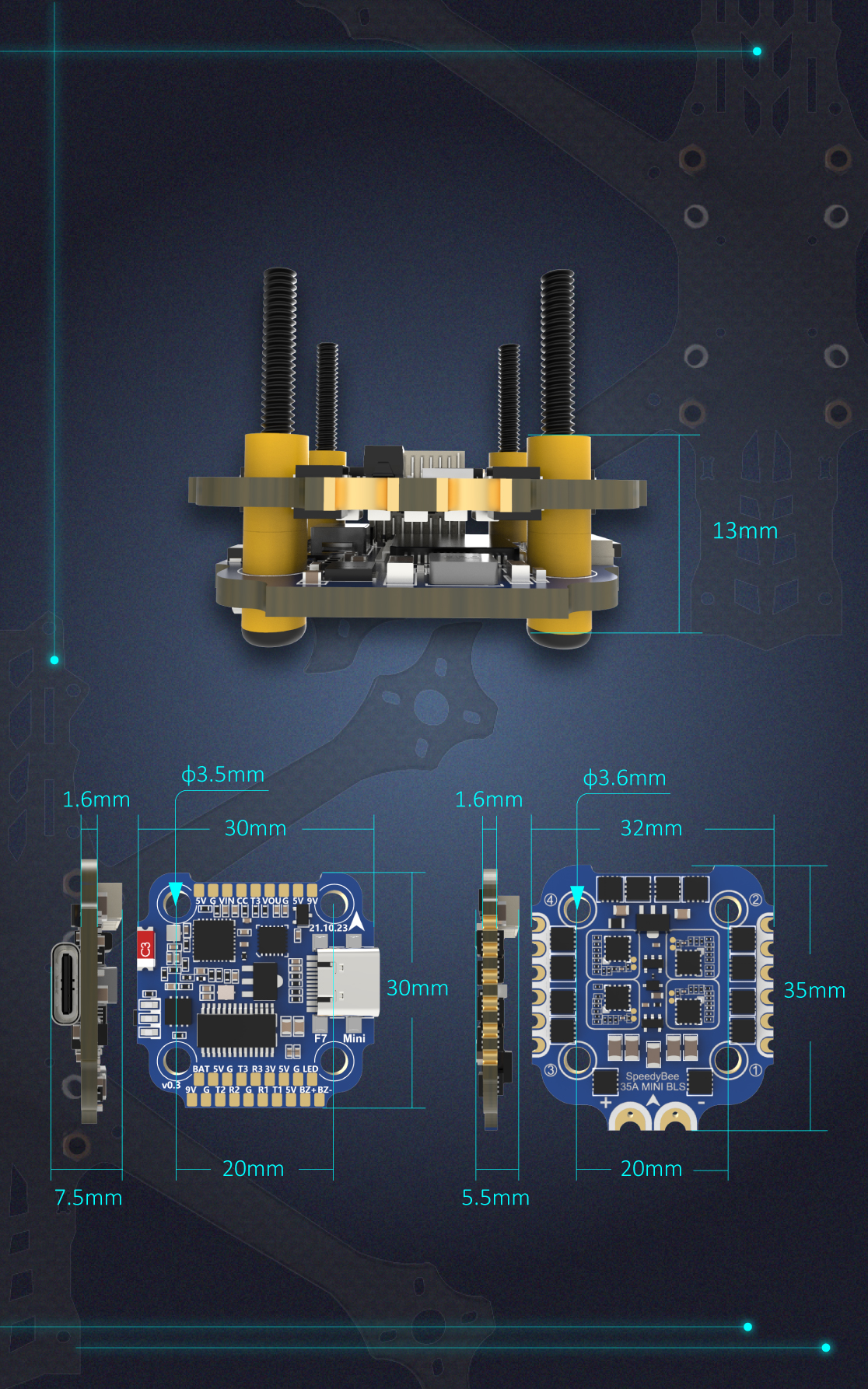 SpeedyBee F7 MINI