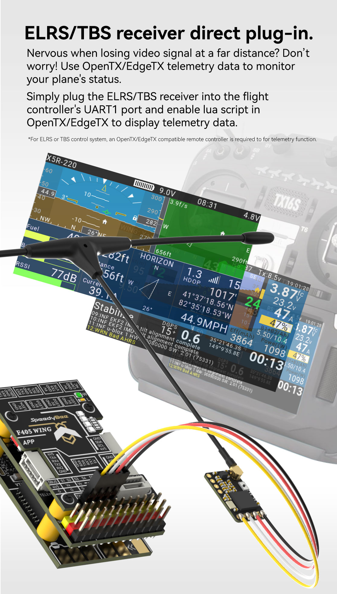 SpeedyBee F405 WING APP