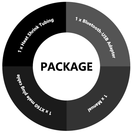 Bluetooth-USB Adapter package